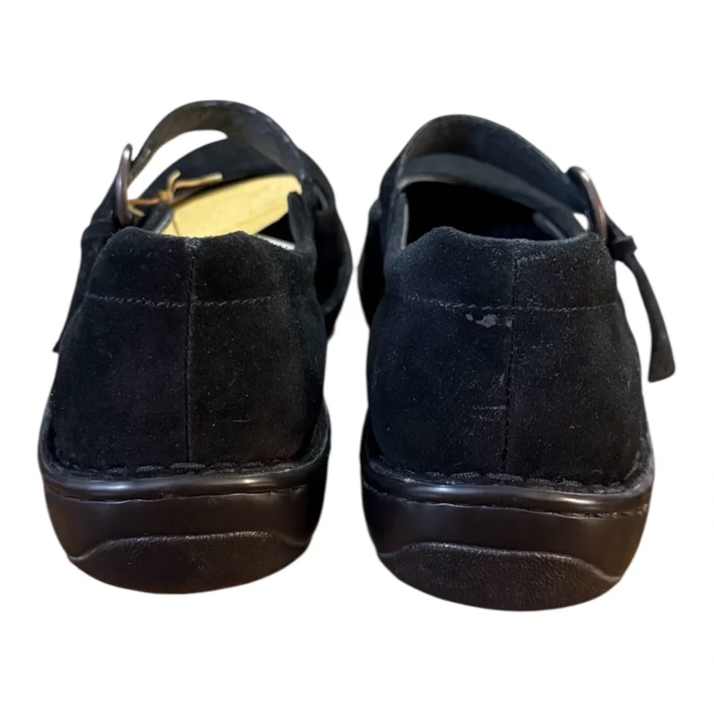 Børn Black Suede Mary Jane Women’s Size 9 - Picture 2 of 13